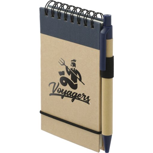5" x 4" FSC® Mix Recycled Jotter with Pen-7