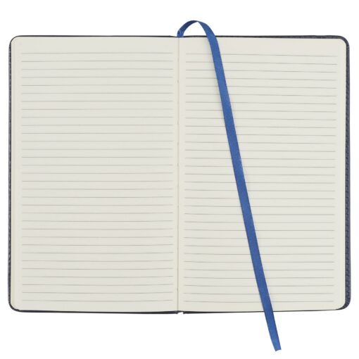 6" x 8.5" FSC® Mix Viola Bound Notebook with Pen-6