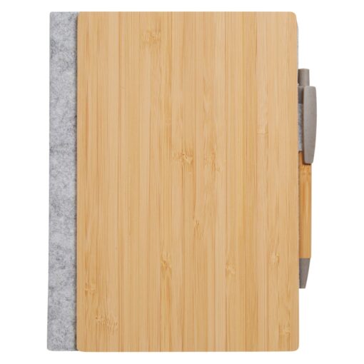 ECONSCIOUS HARDGOODS Grove Refillable Bamboo Notebook & Pen-2