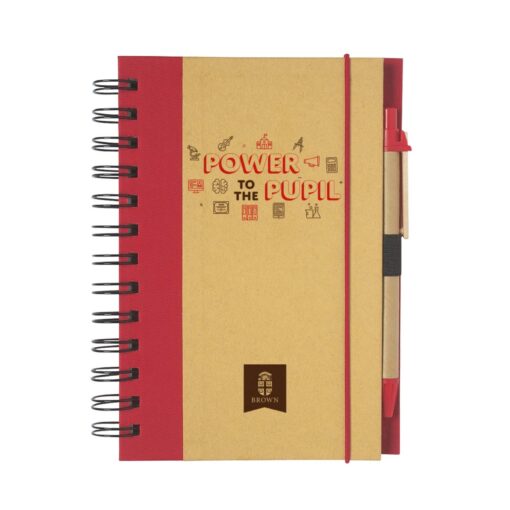 Eco-Inspired Hardcover Notebook & Pen-2