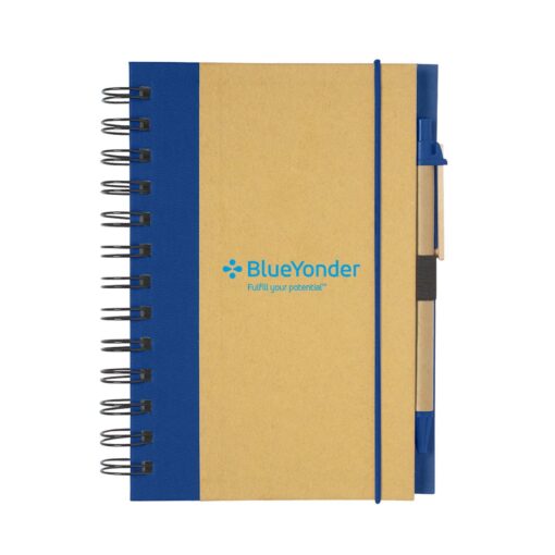 Eco-Inspired Hardcover Notebook & Pen-3
