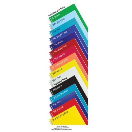 Econo Poly Cover Notebook (2 7/8"x4¾")-2