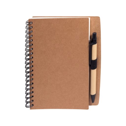 PRIME LINE Stone Paper Spiral Notebook With Pen Combo-1