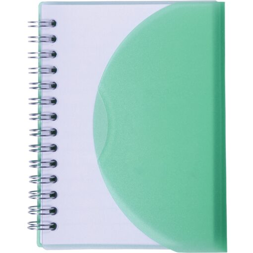 Two-Tone Spiral Notebook (4" X 5")-4