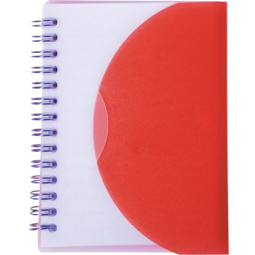 Two-Tone Spiral Notebook (4" X 5")-10