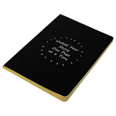 Starlight 5" X 7" Gold Edge Notebook-1