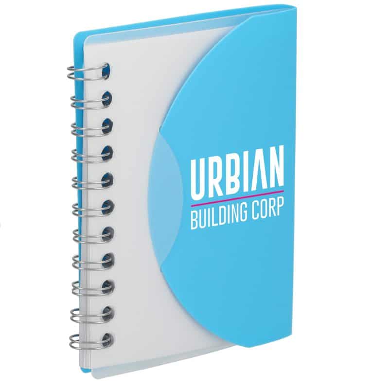 3.4'' x 4.5'' FSC® Recycled Post Spiral Notebook-3