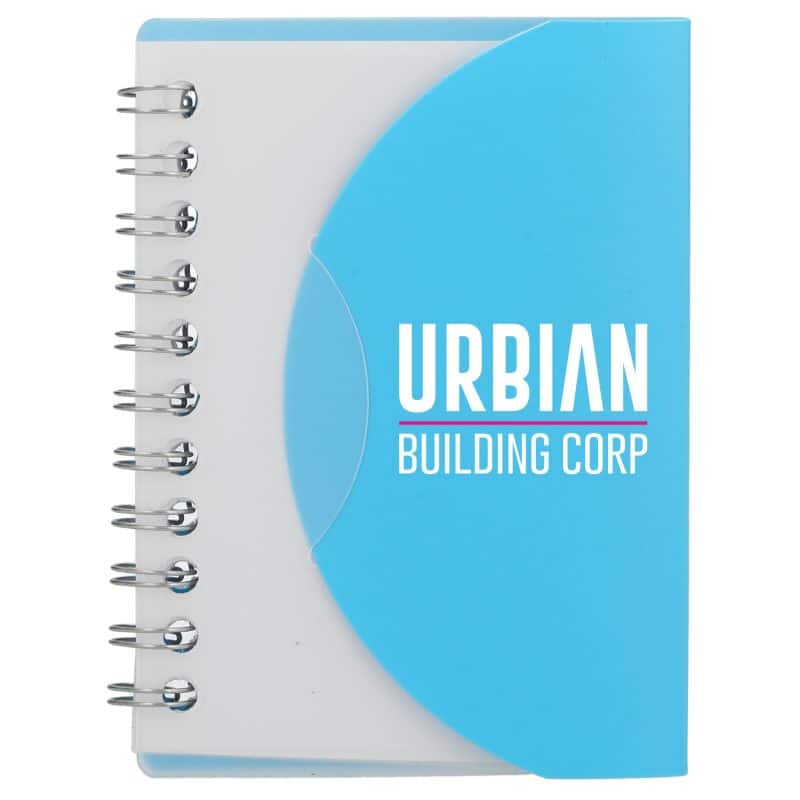 3.4'' x 4.5'' FSC® Recycled Post Spiral Notebook-5