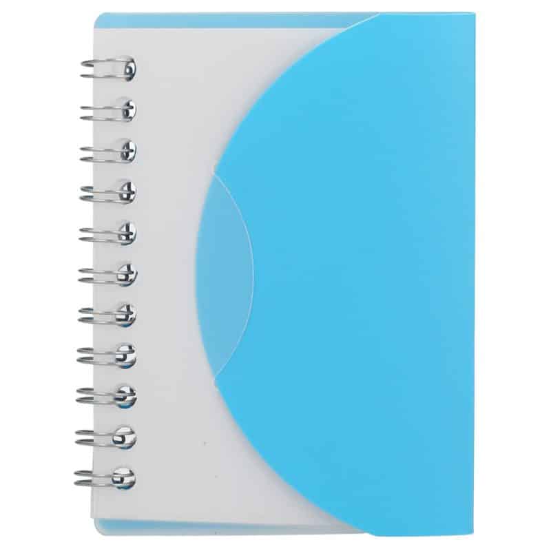 3.4'' x 4.5'' FSC® Recycled Post Spiral Notebook-6