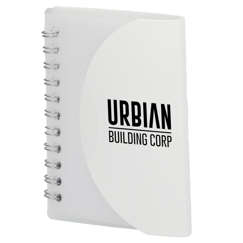 3.4'' x 4.5'' FSC® Recycled Post Spiral Notebook-8