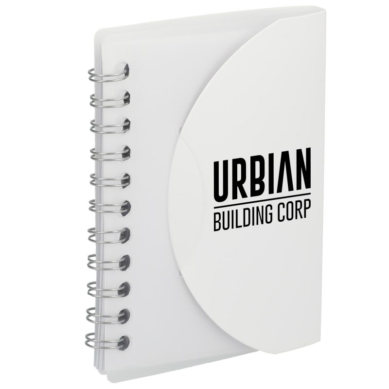 3.4'' x 4.5'' FSC® Recycled Post Spiral Notebook-10