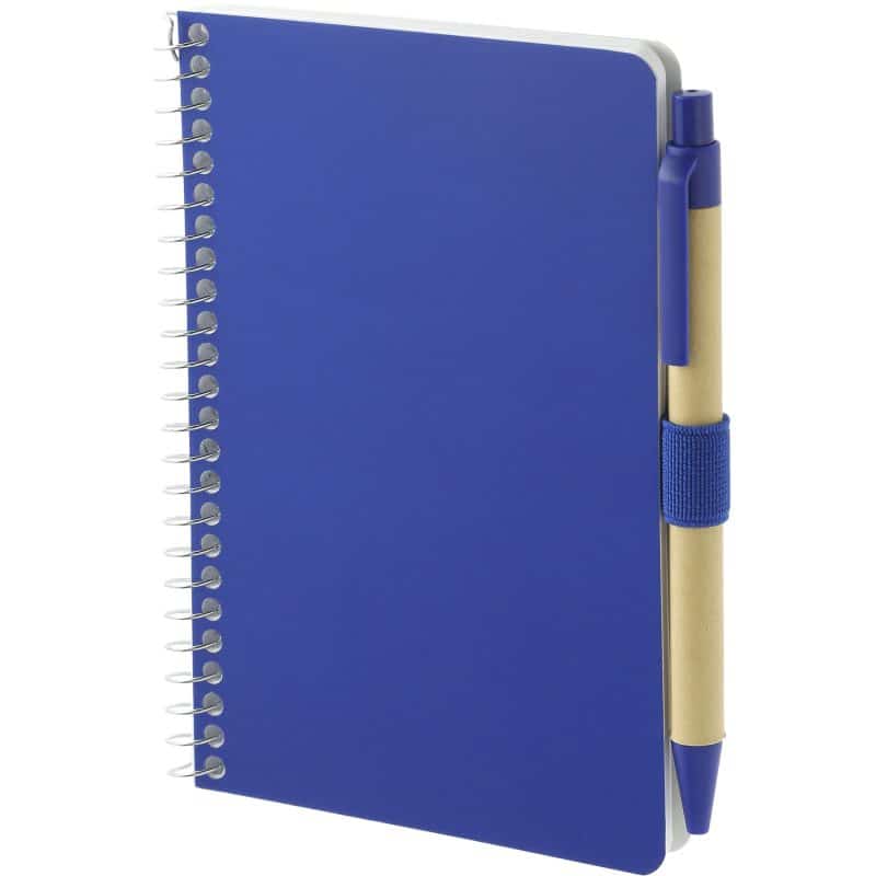 4'' x 6'' FSC® Mix Pocket Spiral Notebook with Pen-9