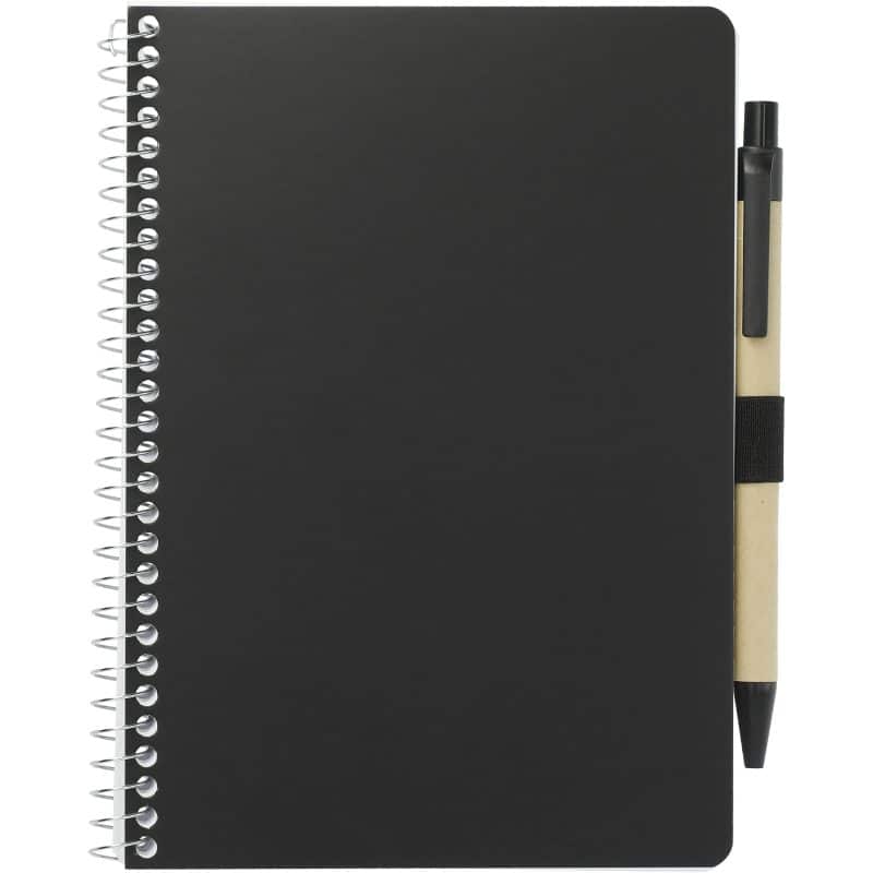5'' x 7'' FSC® Mix Spiral Notebook with Pen-7