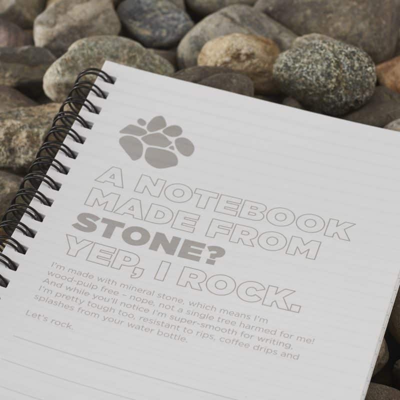 5'' x 7'' Mineral Stone Field Spiral Notebook-5