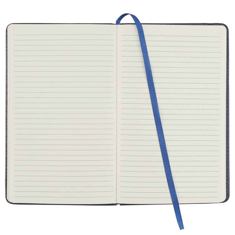 6'' x 8.5'' FSC® Mix Viola Bound Notebook with Pen-6