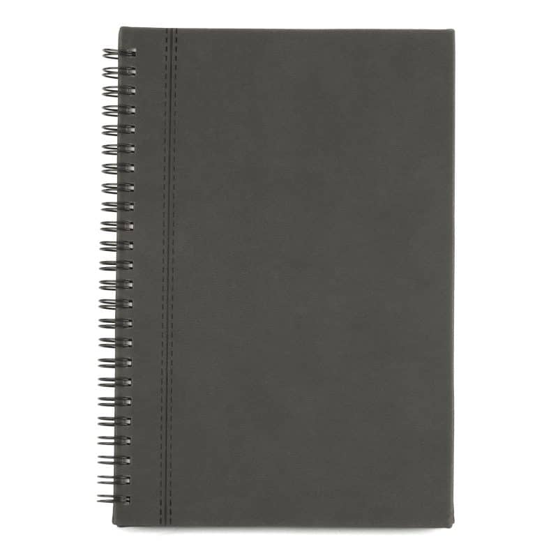 Bergamo Soft-touch Spiral Notebook-3