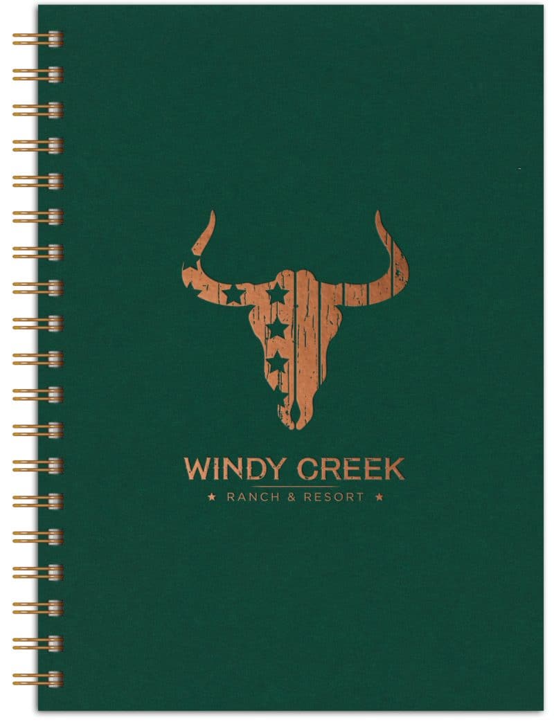 Classic Cover Series 1 Medium NoteBook (7"x10")-2