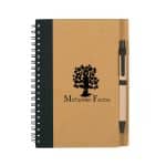 Eco-inspired Spiral Notebook & Pen-7