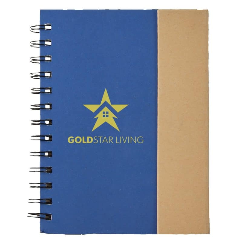 Eco Magnetic Notebook W/ Sticky Notes & Pen-1