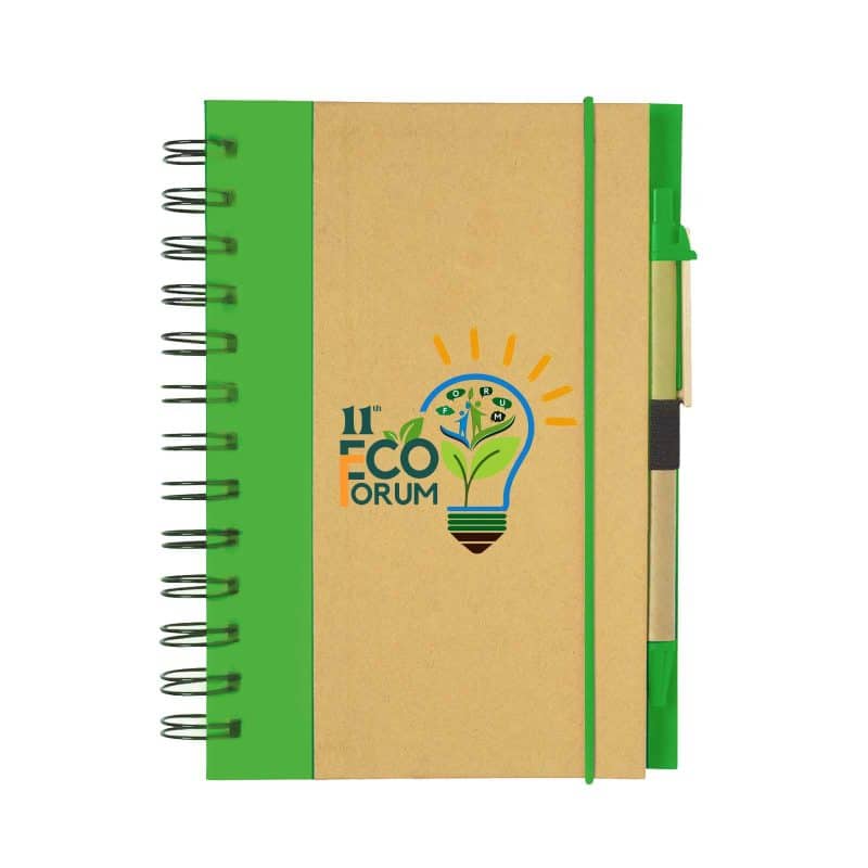 Jornikolor Eco-Inspired Hardcover Notebook & Pen-2