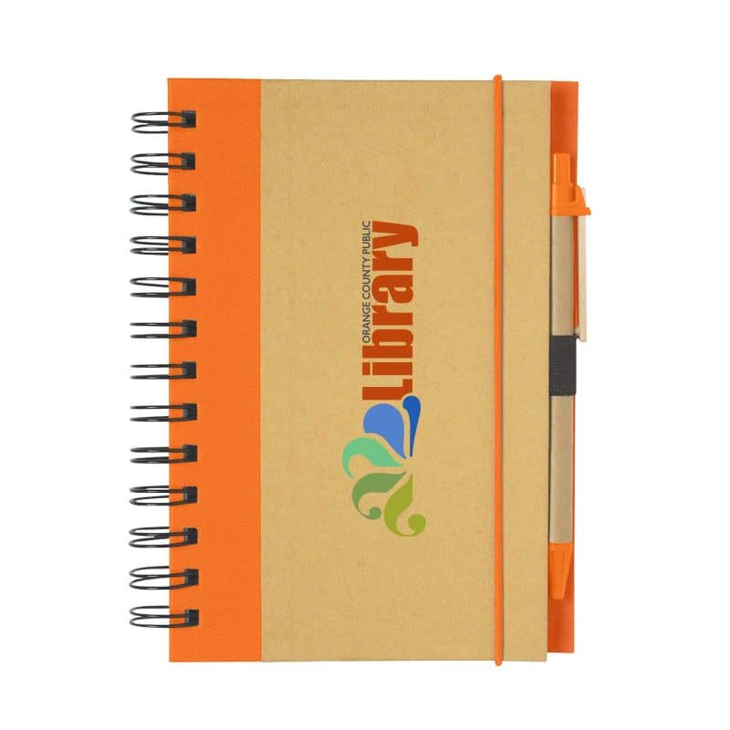 Jornikolor Eco-Inspired Hardcover Notebook & Pen-4
