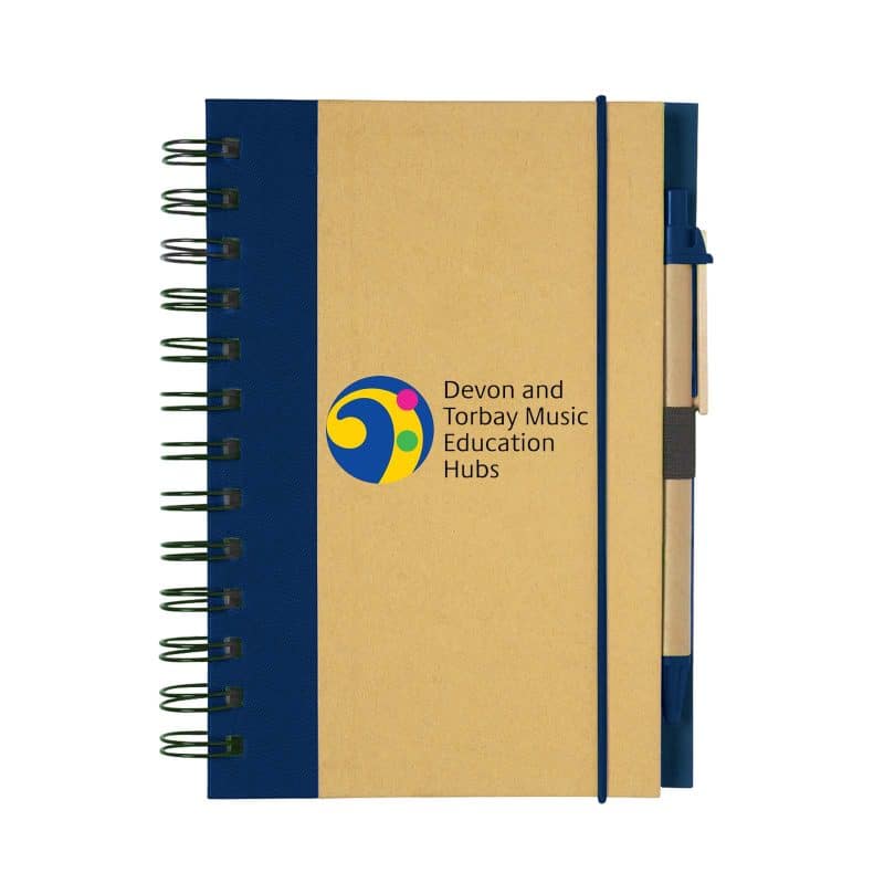 Jornikolor Eco-Inspired Hardcover Notebook & Pen-5