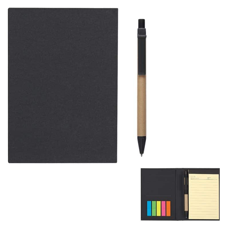 Meeting Mate Notebook With Pen And Sticky Flags-2