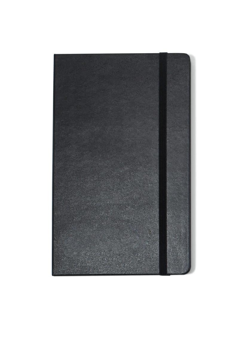 Moleskine® Hard Cover Plain Large Notebook - Black-2