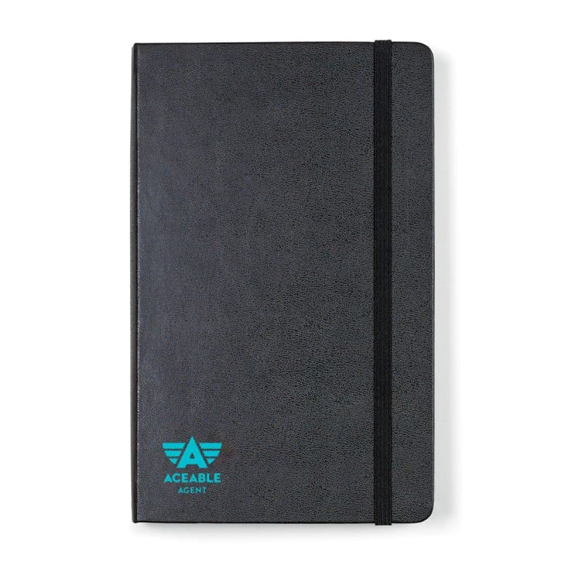 Moleskine® Hard Cover Ruled Large Expanded Notebook - Black-3
