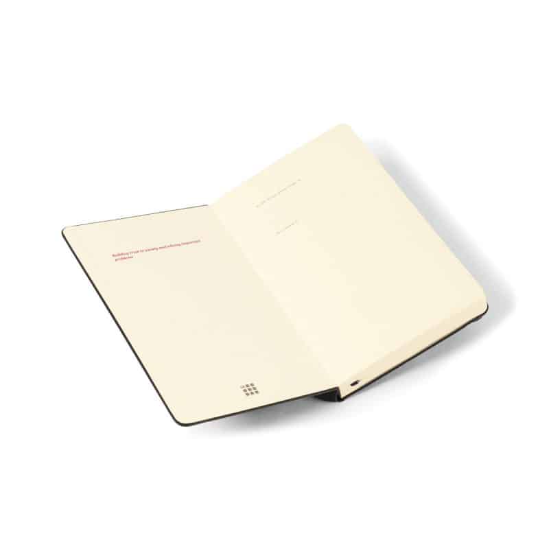 Moleskine® Hard Cover Ruled Large Expanded Notebook - Black-6