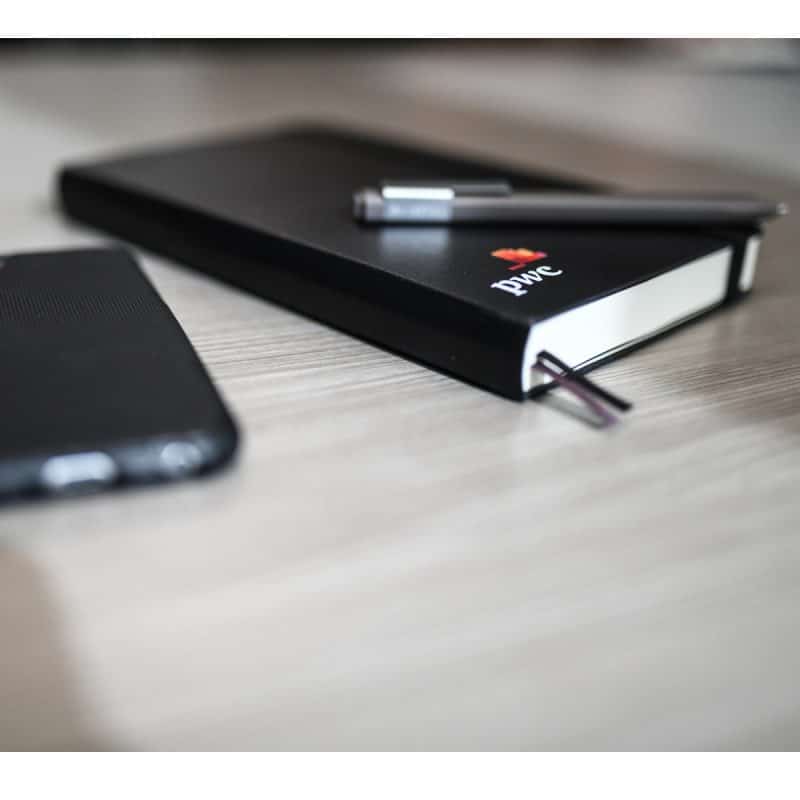 Moleskine® Hard Cover Ruled Large Expanded Notebook - Black-7
