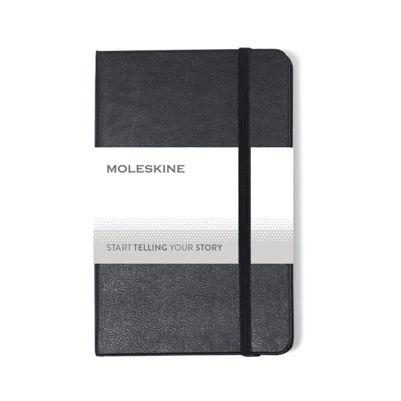 Moleskine® Hard Cover Ruled Pocket Notebook - Black-6