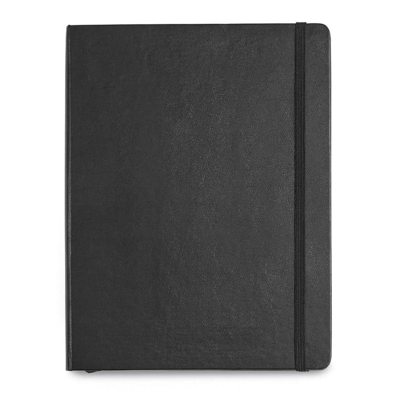 Moleskine® Hard Cover Ruled X-Large Notebook - Black-2