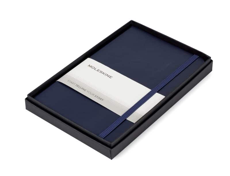 Moleskine® Medium Notebook Gift Set - Navy Blue-2