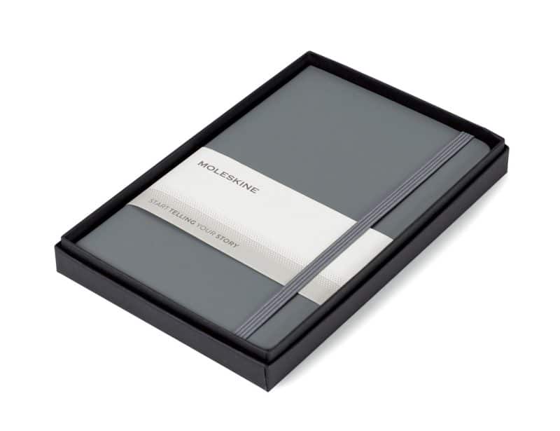 Moleskine® Medium Notebook Gift Set - Slate Grey-2