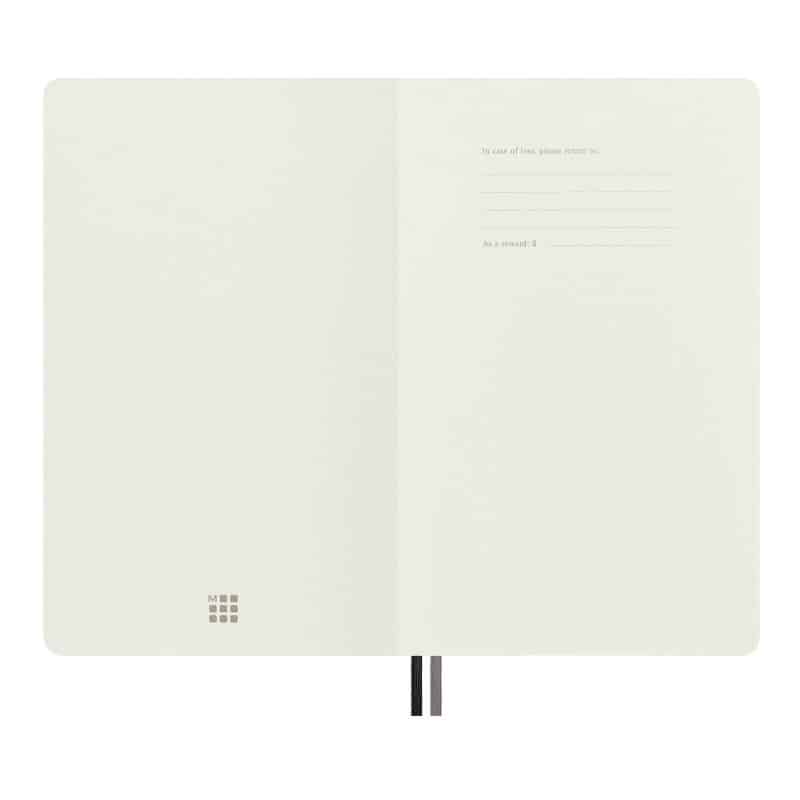 Moleskine® Soft Cover Ruled Large Expanded Notebook - Black-4