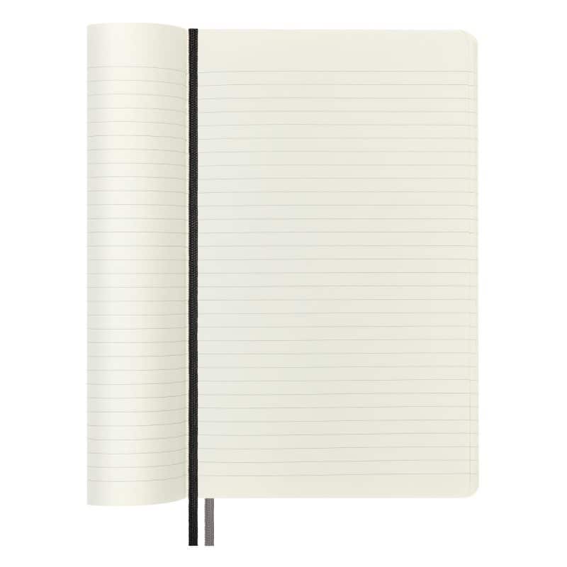 Moleskine® Soft Cover Ruled Large Expanded Notebook - Black-6