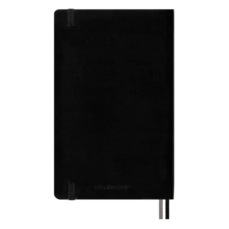 Moleskine® Soft Cover Ruled Large Expanded Notebook - Black-7