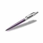 Parker® Jotter London Retractable Ballpoint Pen (Victoria Violet CT)-2