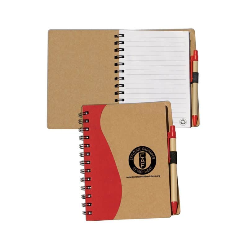 Recycled Notepad W/Pen-5