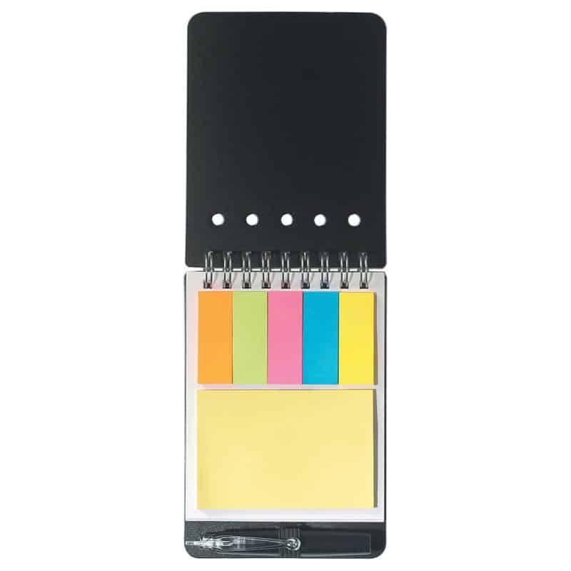 Spiral Jotter With Sticky Notes