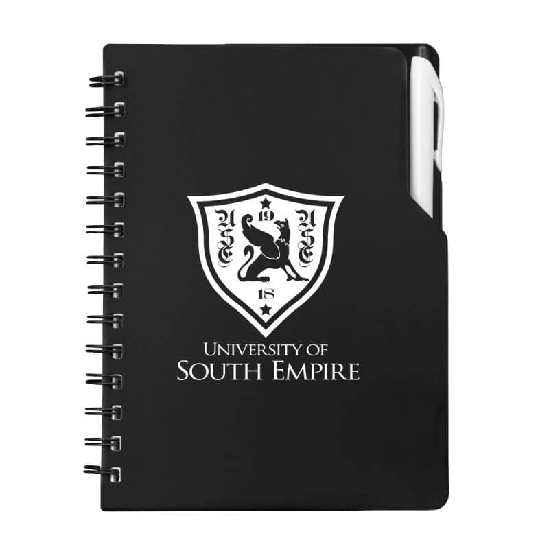 Spiral Notebook With Pen-2