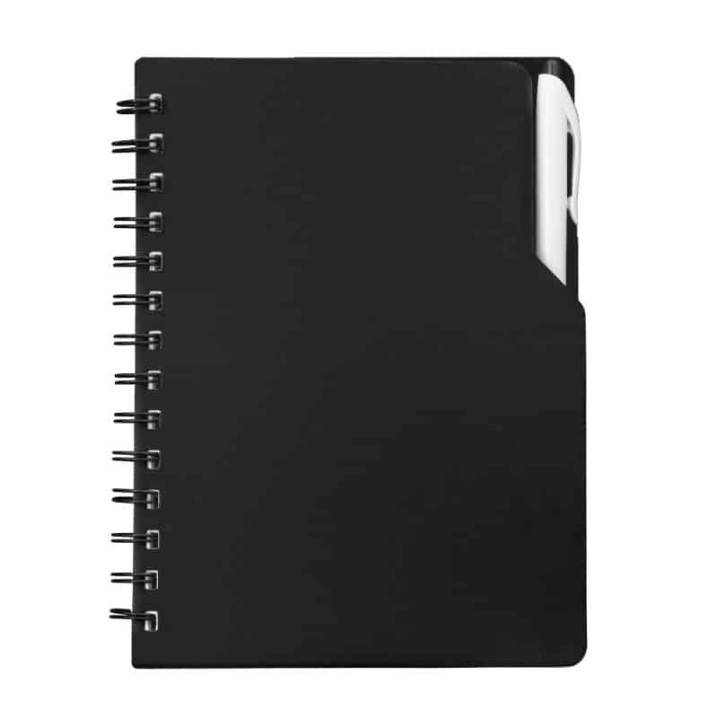 Spiral Notebook With Pen-3