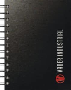 TexturedMetallic Journals NotePad Notebook (5"x7")-1