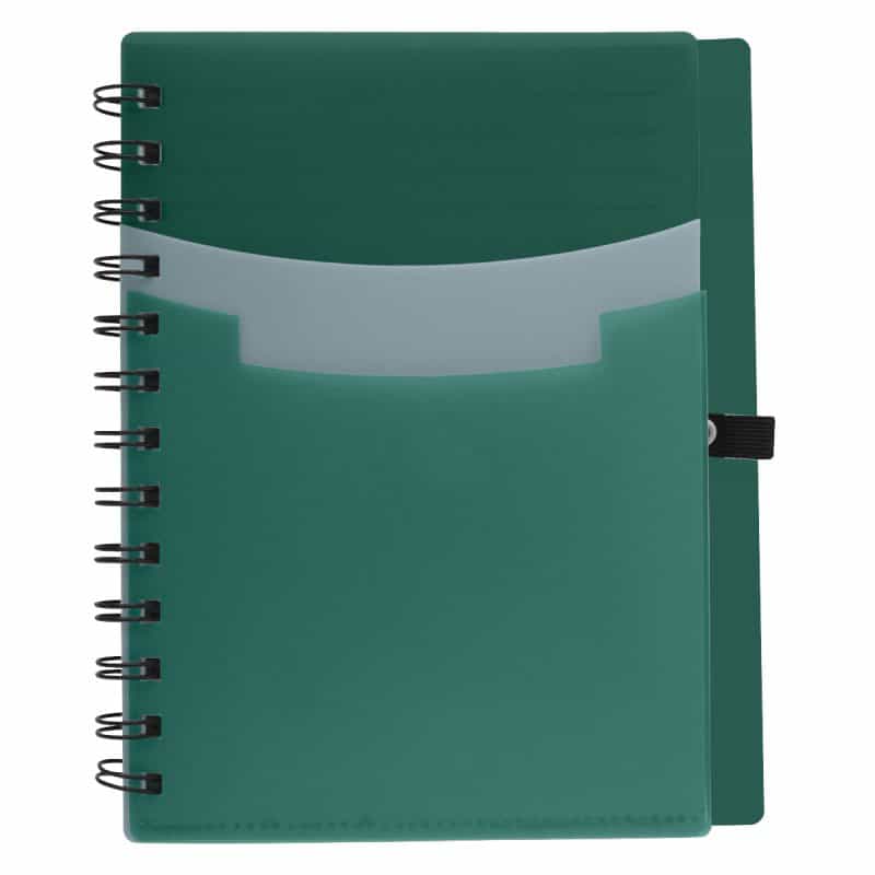 Tri-pocket Notebook & Satin Pen-10