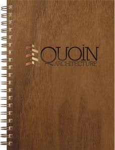 WoodGrain Journals NoteBook (7"x10")-1