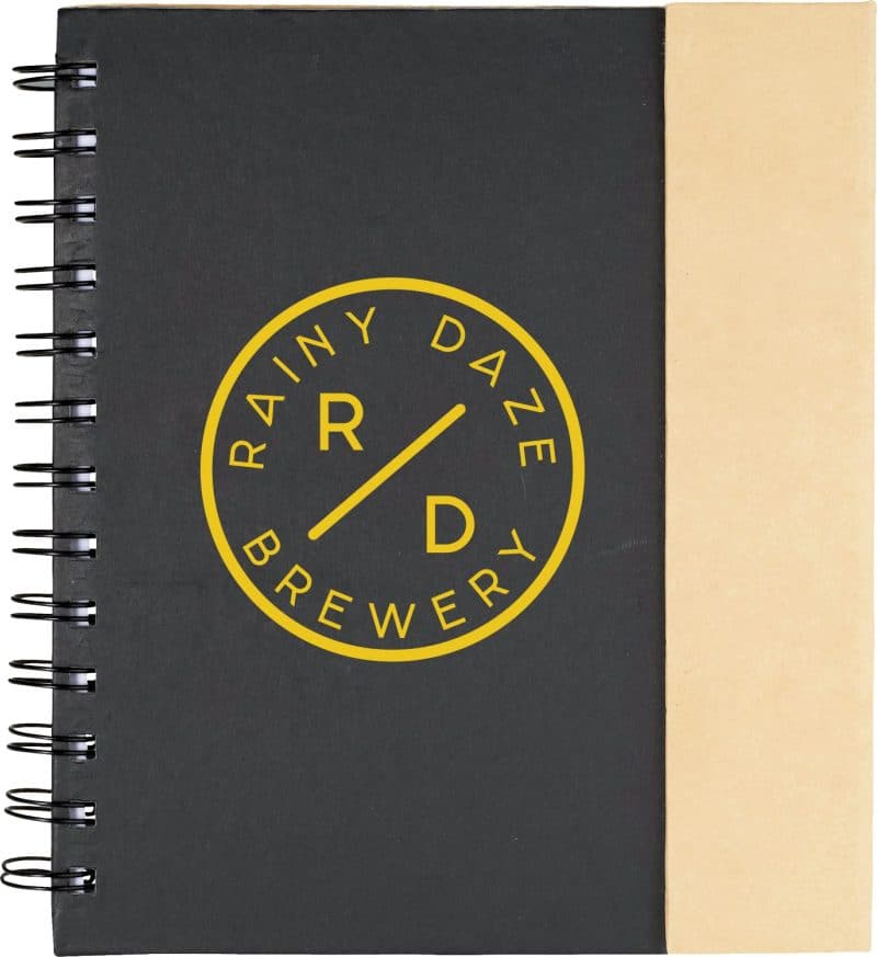 6.5'' x 7'' FSC® Mix Lock-it Spiral Notebook-3
