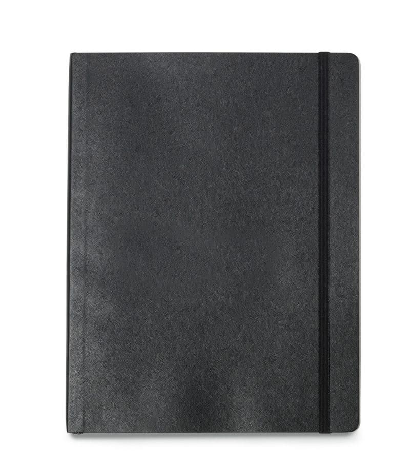 Moleskine® Soft Cover Ruled X-Large Notebook - Black-2