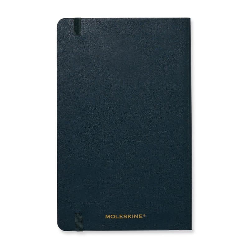 Moleskine® Precious & Ethical Vegan Soft Cover Ruled Large Notebook - Midnight Slate-3