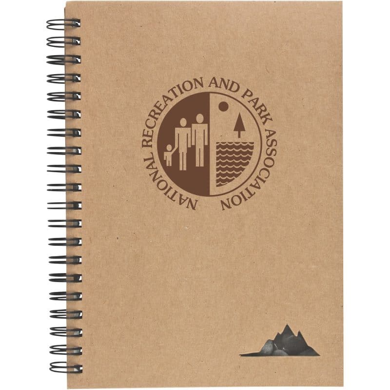 5" X 7" Spiral Stone Paper Notebook-3